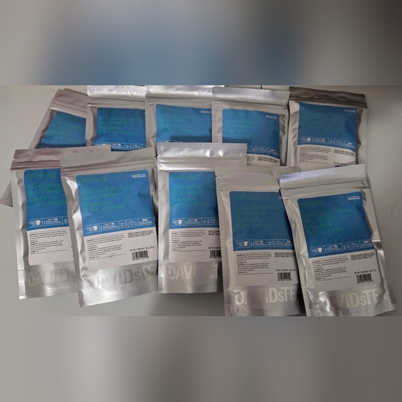 Sealed Davidstea STRAWBERRIES & CREAM 50g Loose Leaf Davids Tea X 10 - Picture 2 of 2